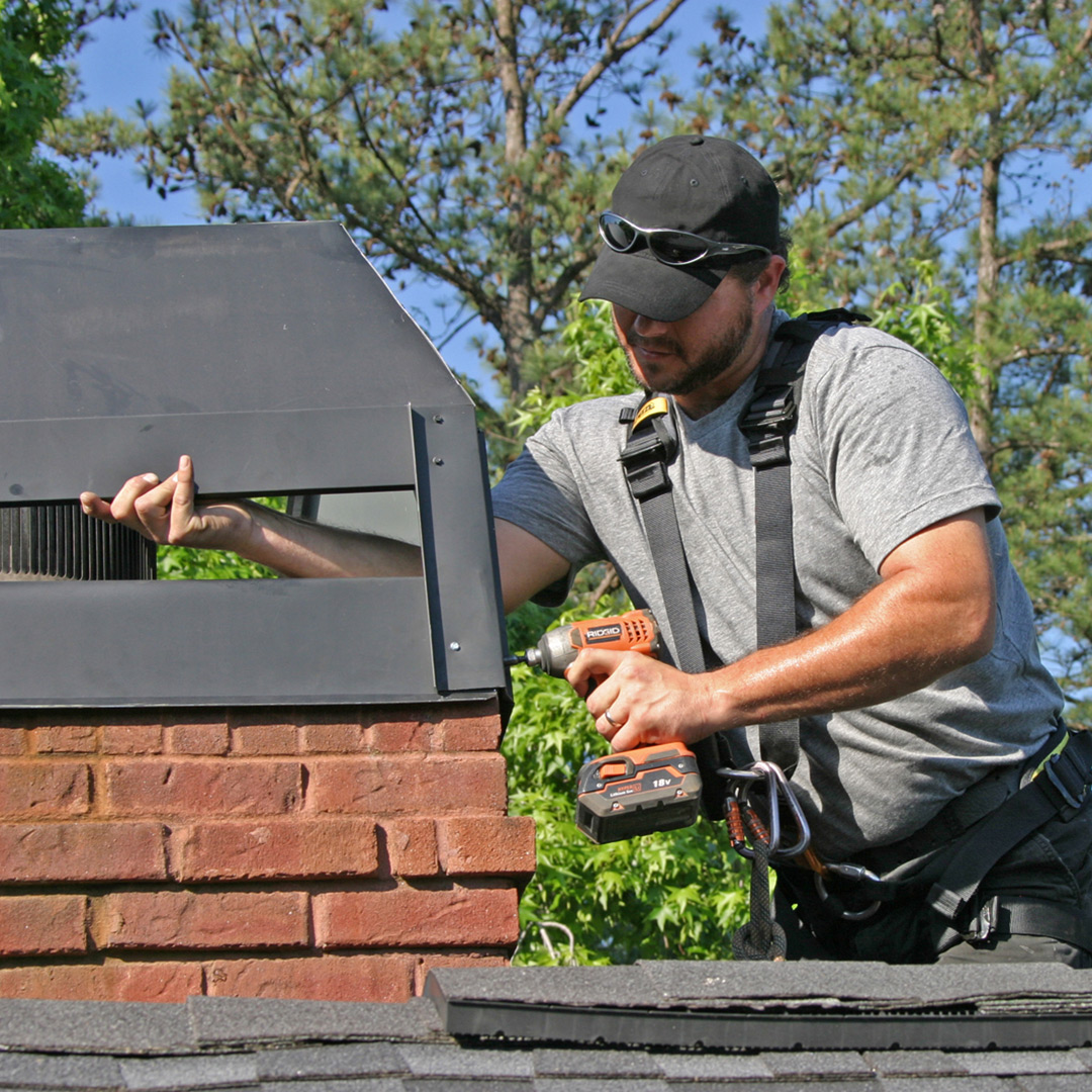 Professional chimney cap installation in Hershey & Lancaster, PA